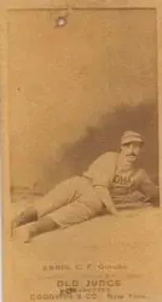 1887-90 Old Judge (N172) #NNO - Bill Annis - Omaha Omahogs