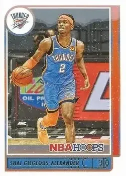 2021-22 Hoops Winter #3 Shai Gilgeous-Alexander