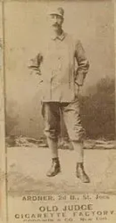 1887-90 Old Judge (N172) #NNO - Old Hoss Ardner - St. Joseph Clay Eaters