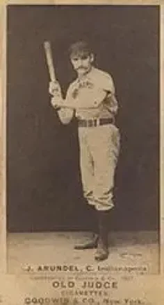 1887-90 Old Judge (N172) #NNO - Tug Arundel - Indianapolis Hoosiers
