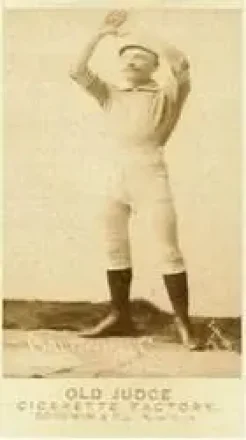 1887-90 Old Judge (N172) #NNO - Kid Baldwin - Cincinnati Red Stockings