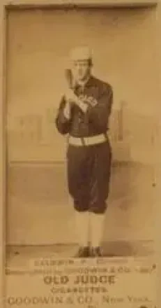 1887-90 Old Judge (N172) #NNO - Fido Baldwin - Chicago White Stockings