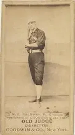 1887-90 Old Judge (N172) #NNO - Fido Baldwin - Chicago Colts