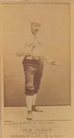1887-90 Old Judge (N172) #NNO - Lady Baldwin - Detroit Wolverines