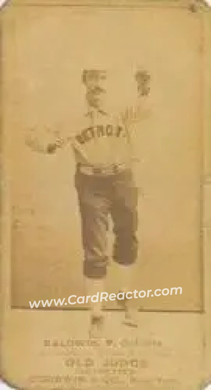 1887-90 Old Judge (N172) #NNO - Lady Baldwin - Detroit Wolverines - Front