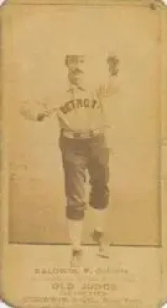 1887-90 Old Judge (N172) #NNO - Lady Baldwin - Detroit Wolverines