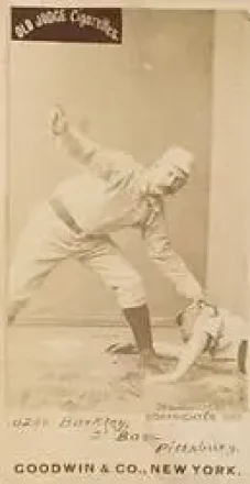 1887-90 Old Judge (N172) #NNO - Sam Barkley - Pittsburgh Alleghenys