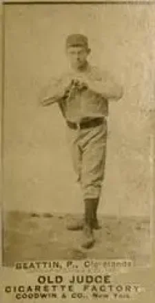 1887-90 Old Judge (N172) #NNO - Ed Beatin - Cleveland Spiders