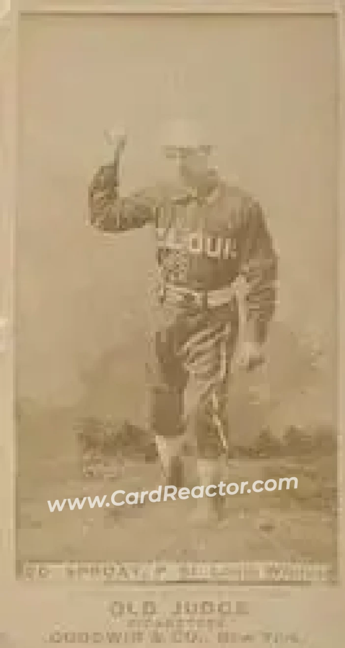 1887-90 Old Judge (N172) #NNO - Jake Beckley - St. Louis Whites