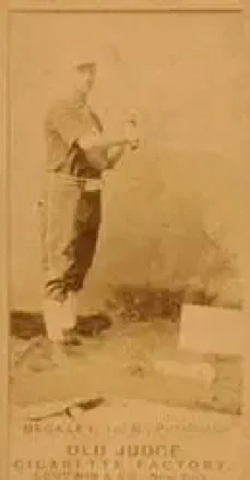 1887-90 Old Judge (N172) #NNO - Jake Beckley - Pittsburgh Alleghenys