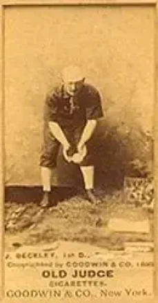 1887-90 Old Judge (N172) #NNO - Jake Beckley - St. Louis Whites