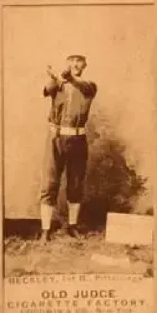 1887-90 Old Judge (N172) #NNO - Jake Beckley - Pittsburgh Alleghenys