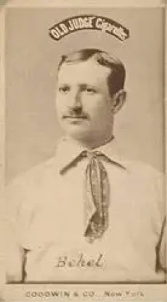 1887-90 Old Judge (N172) #NNO - Stephen Behel - New York Metropolitans