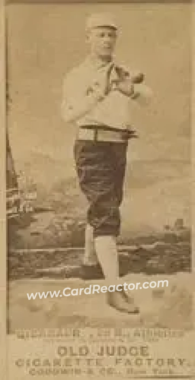 1887-90 Old Judge (N172) #NNO - Louis Bierbauer - Philadelphia Athletics