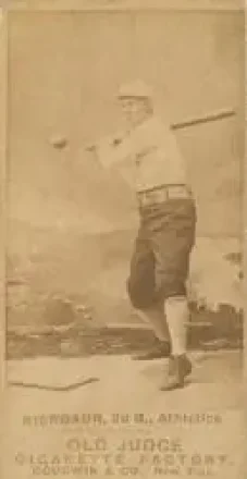 1887-90 Old Judge (N172) #NNO - Louis Bierbauer - Philadelphia Athletics