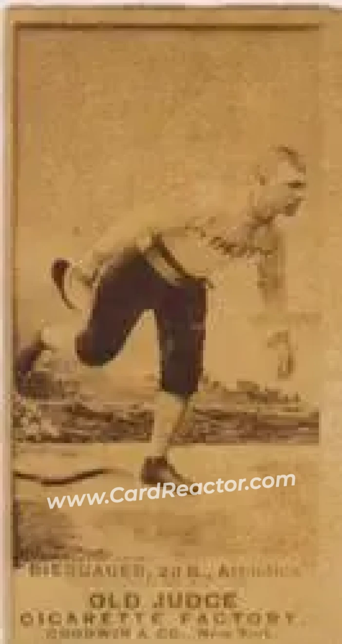 1887-90 Old Judge (N172) #NNO - Louis Bierbauer - Philadelphia Athletics