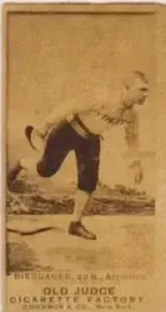 1887-90 Old Judge (N172) #NNO - Louis Bierbauer - Philadelphia Athletics