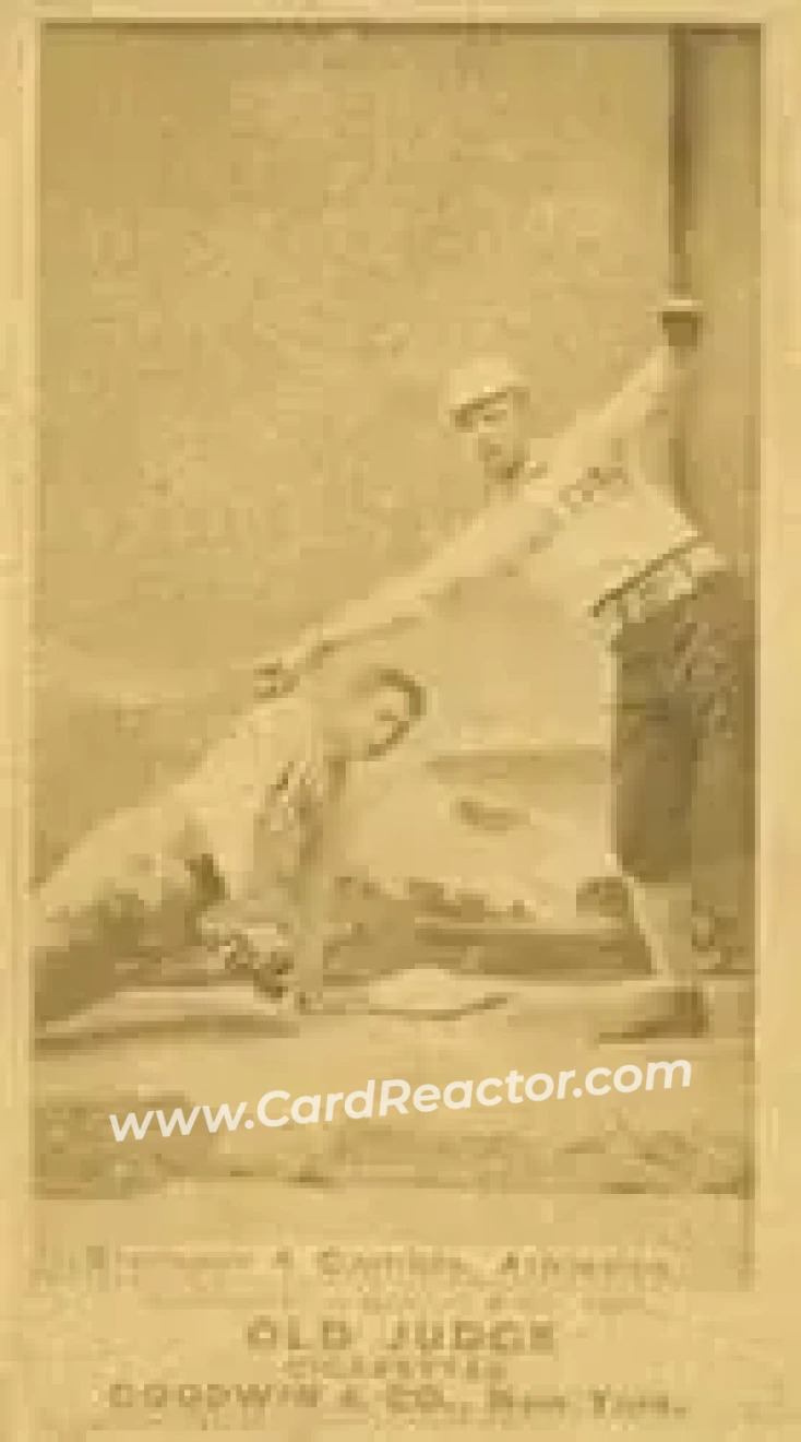 1887-90 Old Judge (N172) #NNO - Card #NNO - Philadelphia Athletics - Front 1887-90 Old Judge (N172) #NNO - Card #NNO - Philadelphia Athletics - Front