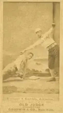 1887-90 Old Judge (N172) #NNO - Card #NNO - Philadelphia Athletics