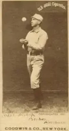 1887-90 Old Judge (N172) #NNO - Bill Bishop - Pittsburgh Alleghenys