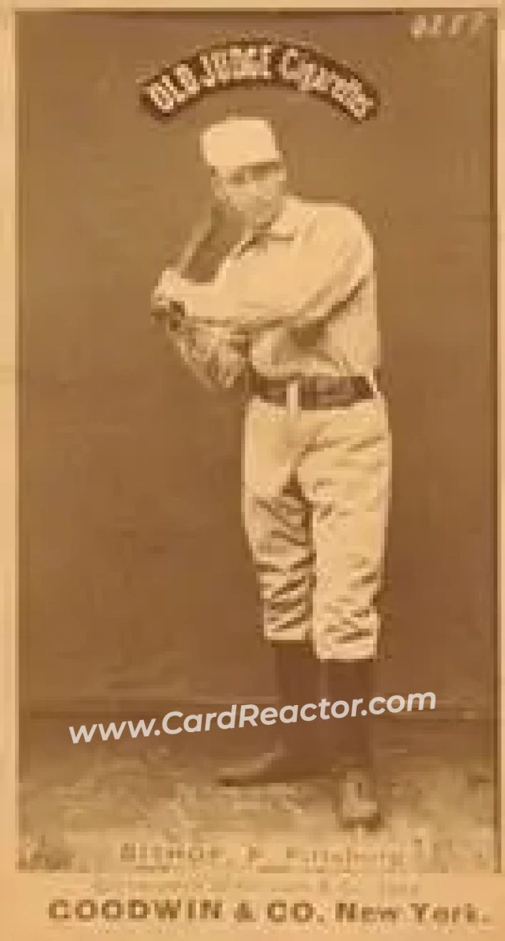 1887-90 Old Judge (N172) #NNO - Bill Bishop - Pittsburgh Alleghenys - Front