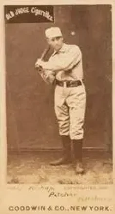 1887-90 Old Judge (N172) #NNO - Bill Bishop - Pittsburgh Alleghenys