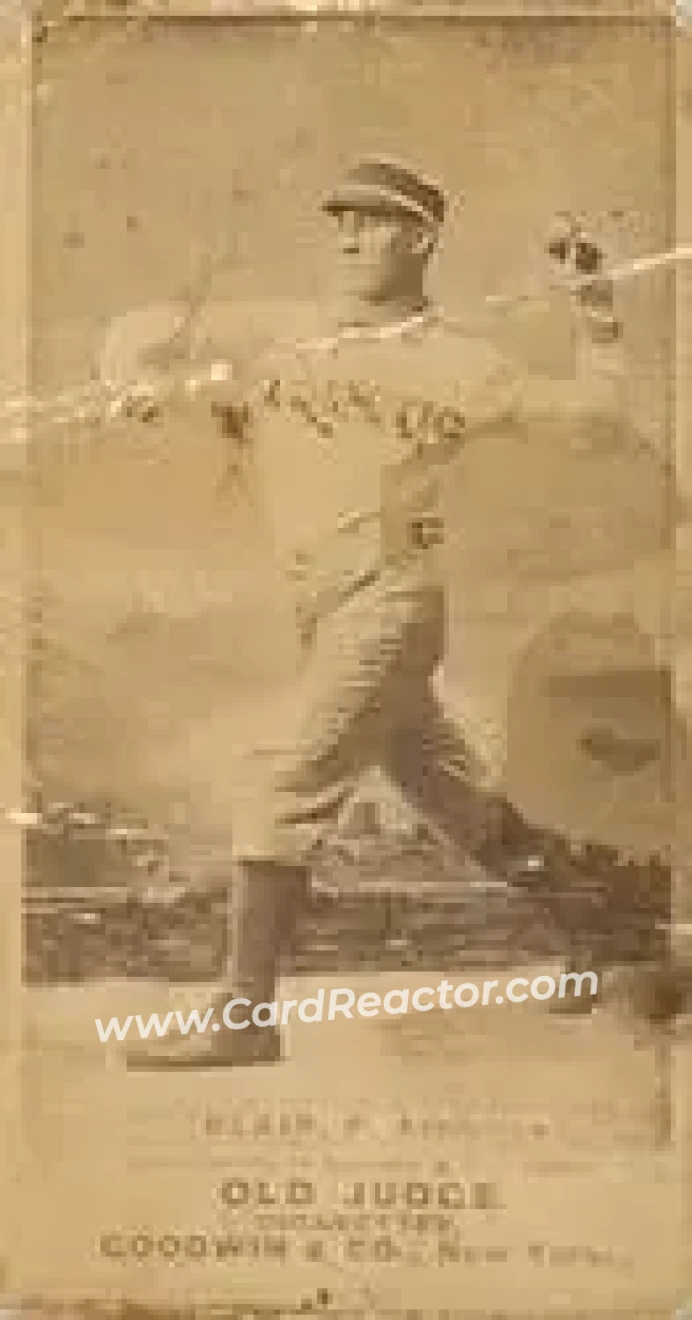 1887-90 Old Judge (N172) #NNO - William Blair - Philadelphia Athletics