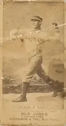 1887-90 Old Judge (N172) #NNO - William Blair - Philadelphia Athletics