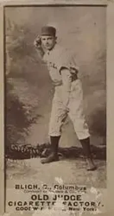 1887-90 Old Judge (N172) #NNO - Ned Bligh - Columbus Solons