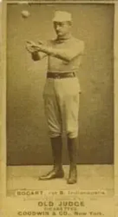1887-90 Old Judge (N172) #NNO - Walter Bogart - Indianapolis Hoosiers