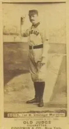 1887-90 Old Judge (N172) #NNO - Jake Boyd - Chicago Maroons