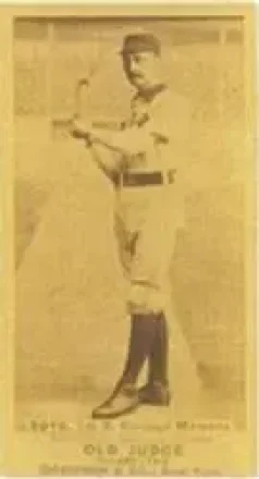 1887-90 Old Judge (N172) #NNO - Jake Boyd - Chicago Maroons