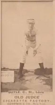 1887-90 Old Judge (N172) #NNO - John Boyle - St. Louis Browns