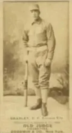 1887-90 Old Judge (N172) #NNO - Nick Bradley - Kansas City Blues