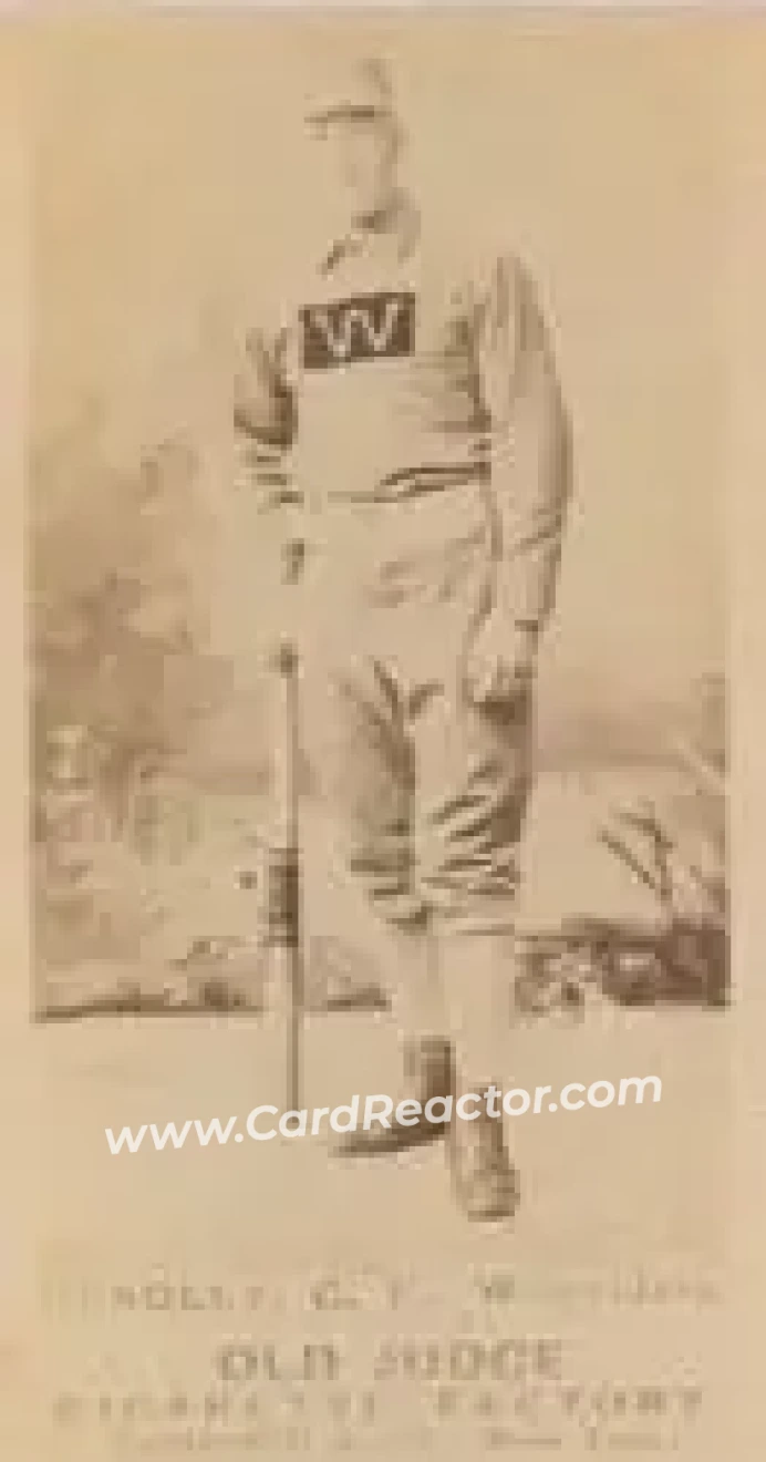 1887-90 Old Judge (N172) #NNO - Nick Bradley - Worcester Grays - Front