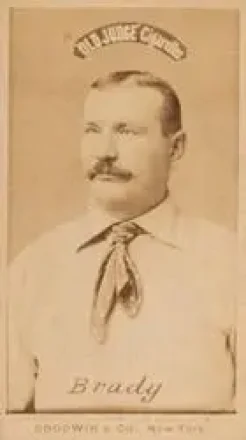 1887-90 Old Judge (N172) #NNO - Stephen Brady - New York Metropolitans