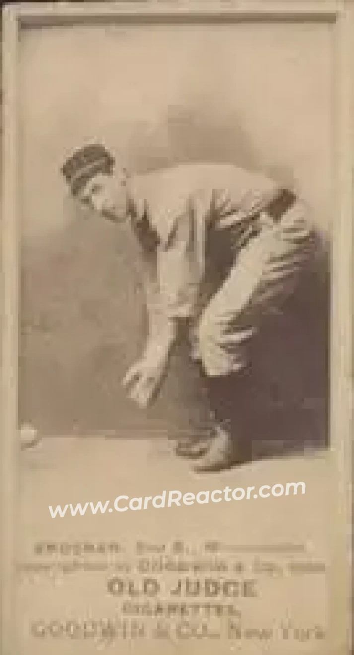1887-90 Old Judge (N172) #NNO - Timothy Brosnan - Minneapolis Millers - Front