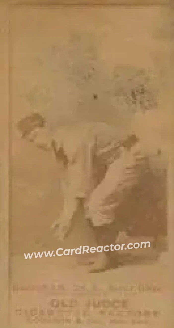 1887-90 Old Judge (N172) #NNO - Timothy Brosnan - Sioux City Corn Huskers - Front 1887-90 Old Judge (N172) #NNO - Timothy Brosnan - Sioux City Corn Huskers - Front