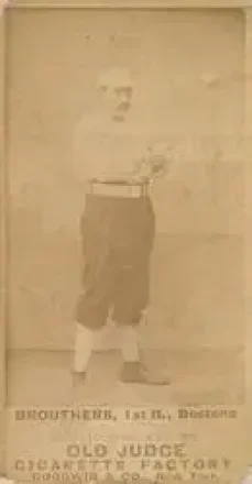 1887-90 Old Judge (N172) #NNO - Dan Brouthers - Boston Beaneaters 1887-90 Old Judge (N172) #NNO - Dan Brouthers - Boston Beaneaters