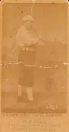 1887-90 Old Judge (N172) #NNO - Dan Brouthers - Boston Reds 1887-90 Old Judge (N172) #NNO - Dan Brouthers - Boston Reds
