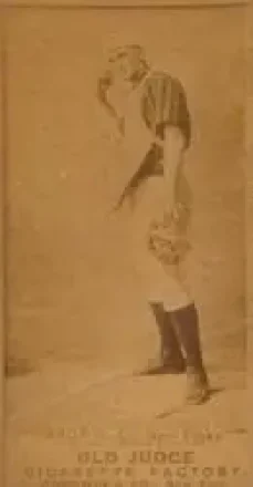 1887-90 Old Judge (N172) #NNO - California Brown - New York Giants