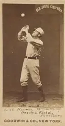 1887-90 Old Judge (N172) #NNO - Tom Brown - Pittsburgh Alleghenys