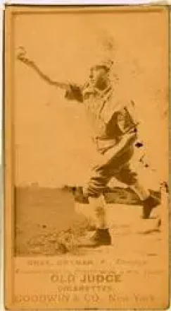 1887-90 Old Judge (N172) #NNO - Charles Brynan - Chicago White Stockings