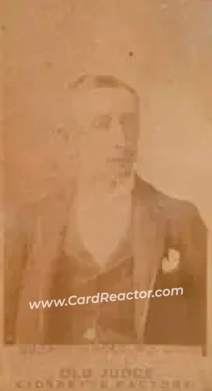 1887-90 Old Judge (N172) #NNO - Al Buckenberger - Columbus Solons