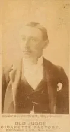 1887-90 Old Judge (N172) #NNO - Al Buckenberger - Columbus Solons