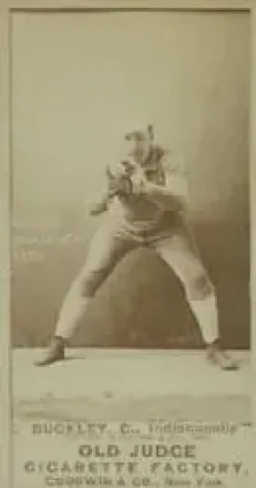 1887-90 Old Judge (N172) #NNO - Dick Buckley - Indianapolis Hoosiers