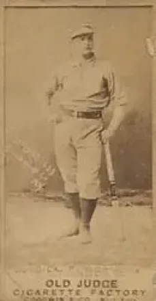 1887-90 Old Judge (N172) #NNO - Bill Burdick - Indianapolis Hoosiers