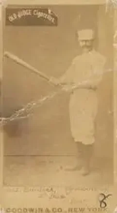 1887-90 Old Judge (N172) #NNO - John Burdock - Boston Beaneaters