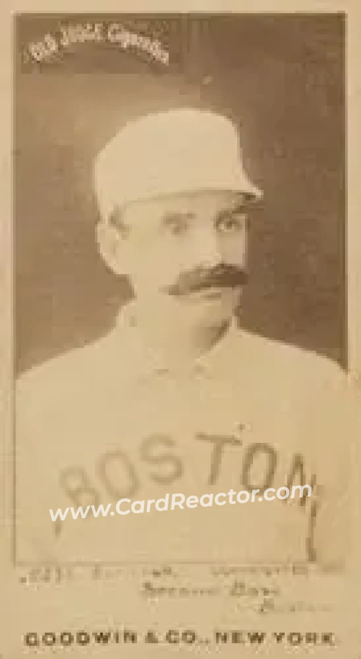 1887-90 Old Judge (N172) #NNO - John Burdock - Boston Beaneaters - Front