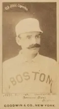 1887-90 Old Judge (N172) #NNO - John Burdock - Boston Beaneaters